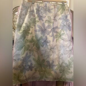 💕💕TALBOT floral skirt. NWOT